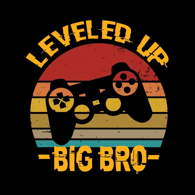 Level Up Big Bro Big Bro Geburtstag Big Bro