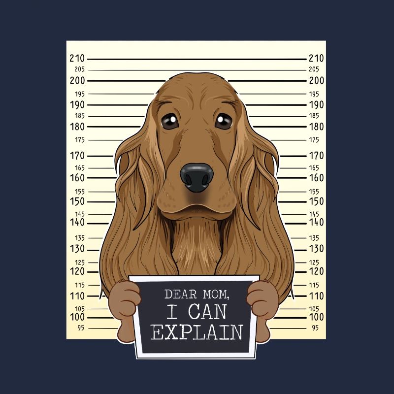 Dear Mom I Can Explain I Cocker Spaniel Mom I