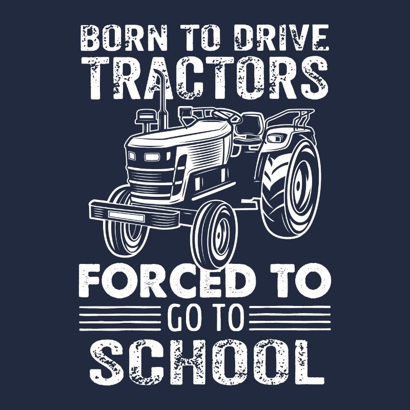 Né pour conduire des tracteurs, forcé de