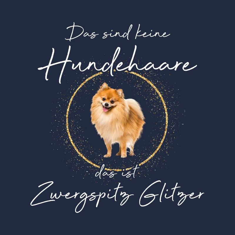 Das ist Zwergspitz Glitzer Miniature spitz