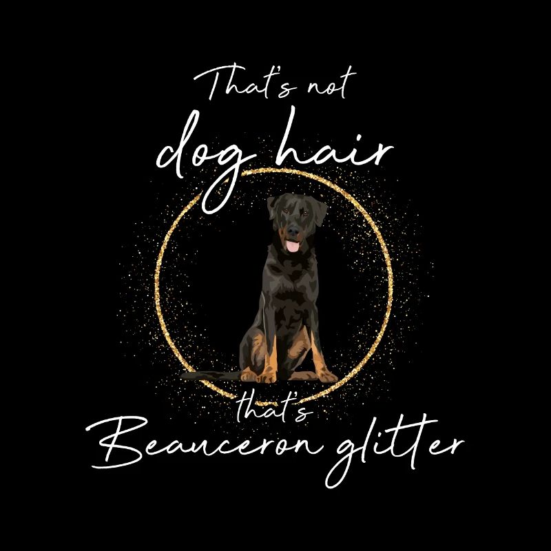 C’est Beauceron Glitter Dog