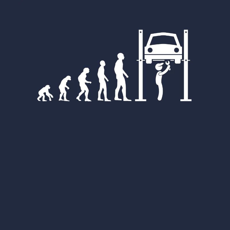 evolution mechanic humor mechanical man funny