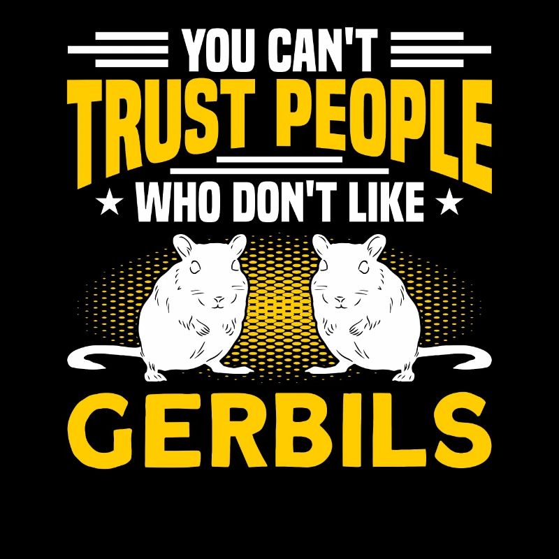 Gerbilles Gerbille Rongeur Cadeau