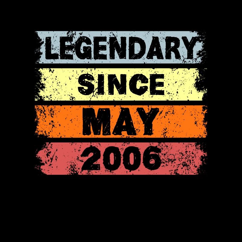 Legendary since May 2006 - Geburtstag