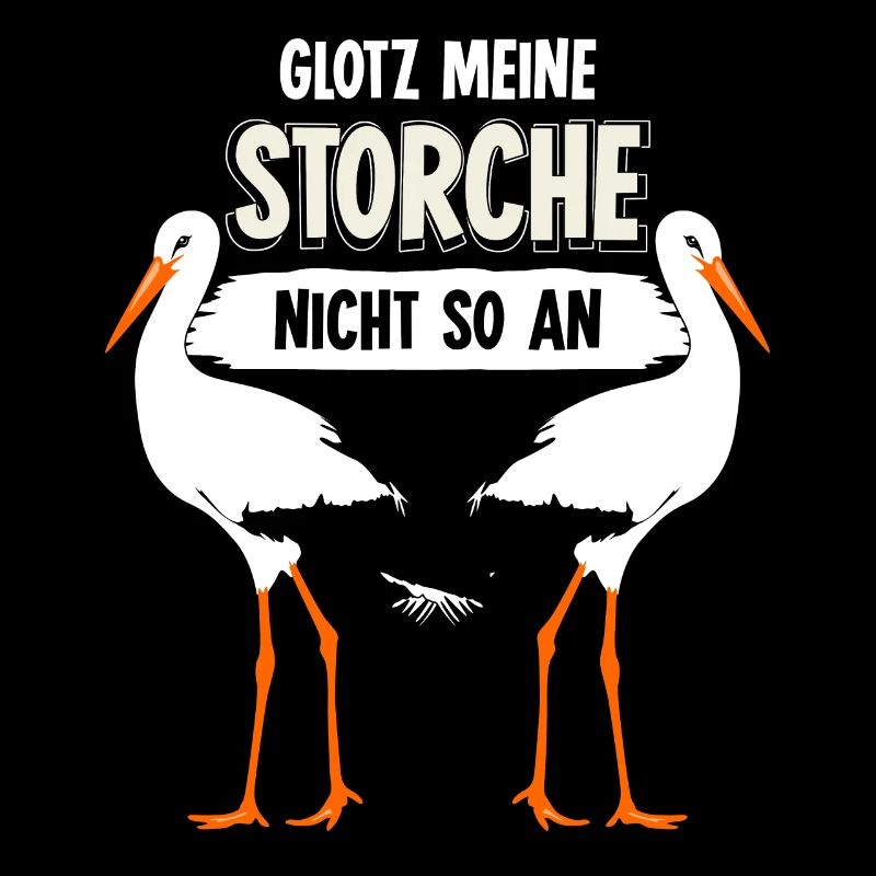 Storch lustig Storche