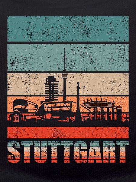 Stuttgart Skyline Geschenkidee