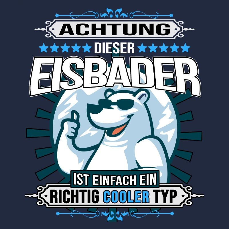eisbaden winterbader dieser eisbader eisbär polar