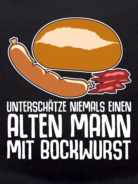 Bockwurst Wurst Alter Mann Bratwurst