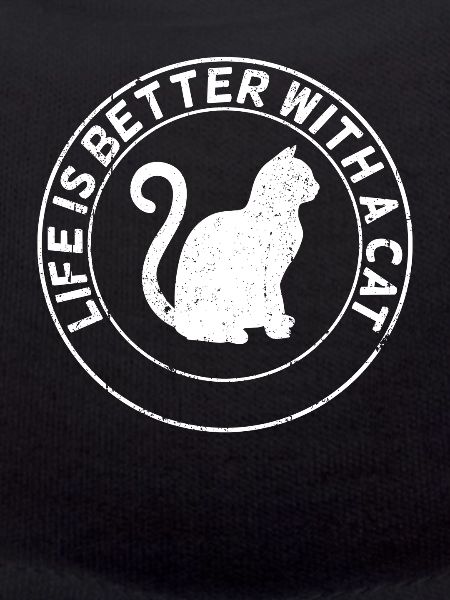 Katzenliebhaber Spruch