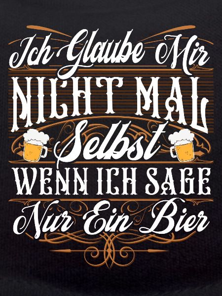 Lustiger Bier Spruch