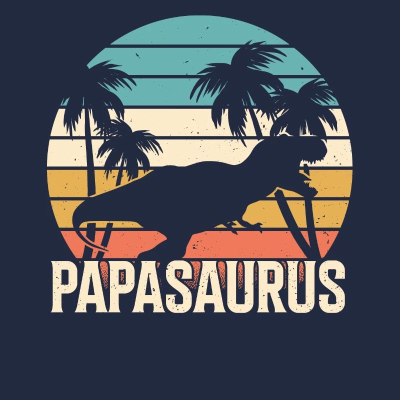 Papasaurus T-Rex Papa Vatertag Dad