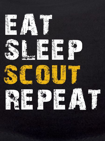 eat sleep scout