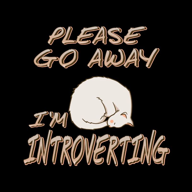 S’il vous plaît, partez, je suis un introverti