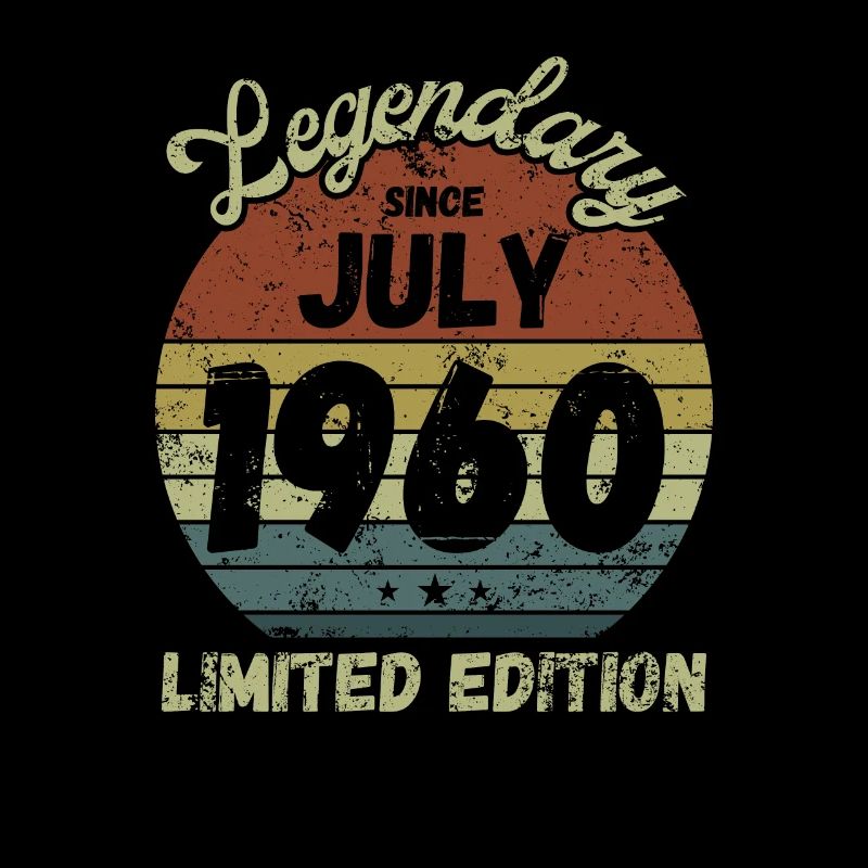 Legendary since July 1960 - Geburtstag
