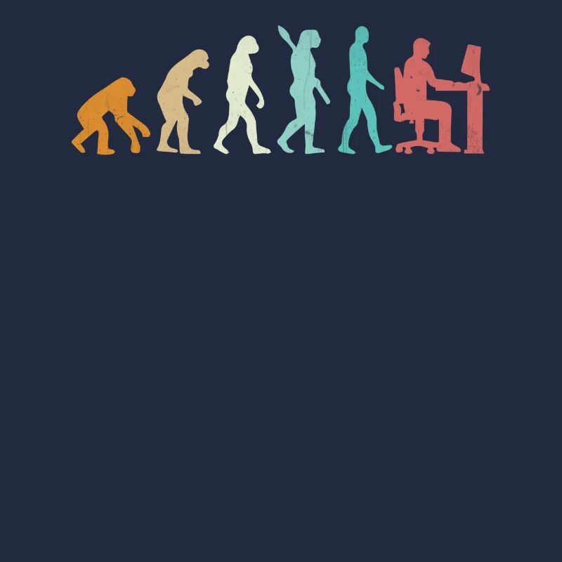 Evolution Programmeur Codeur Gamer Développeur Geek