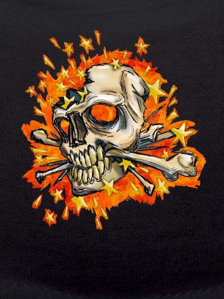 exploding skull