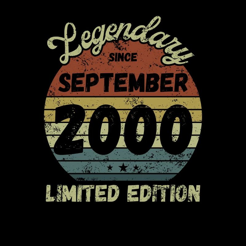 Legendary since September 2000 - Geburtstag