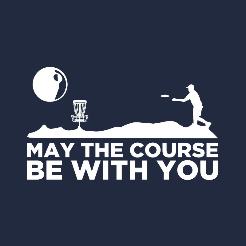 Disc Golf Möge Der Kurs Mit Dir Sein
