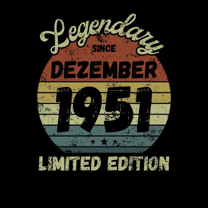 Legendary since Dezember 1951 - Geburtstag
