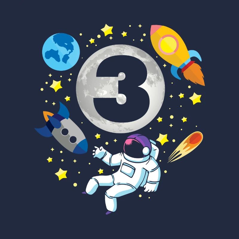 astronaute | | spatiale 3ème | Bday 3 ans Bday