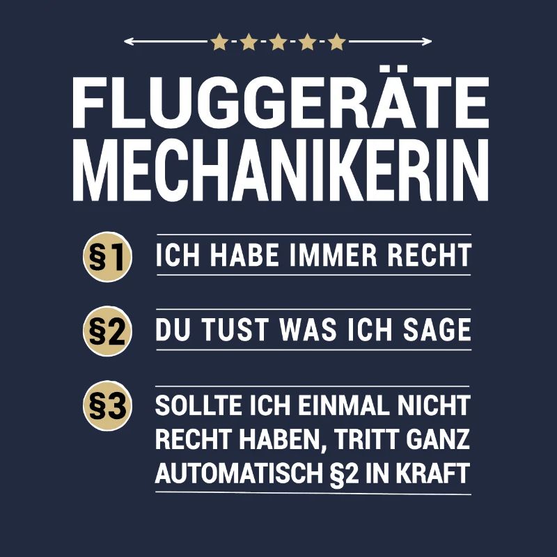 Fluggerätemechanikerin Beruf eigenen Paragraphen