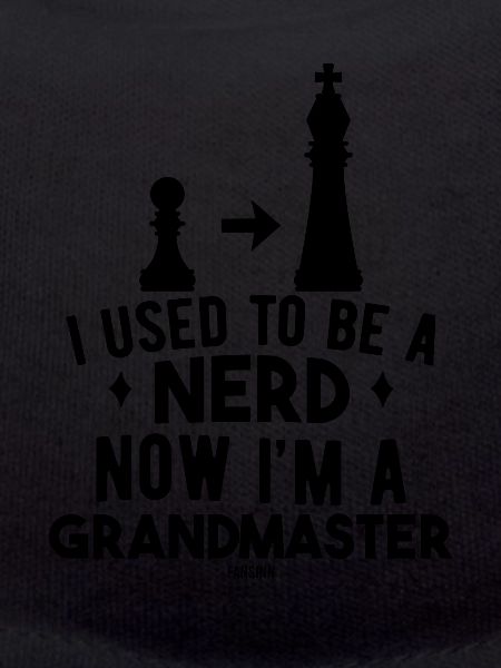 Nerd Chess Maître d’échecs Dicton