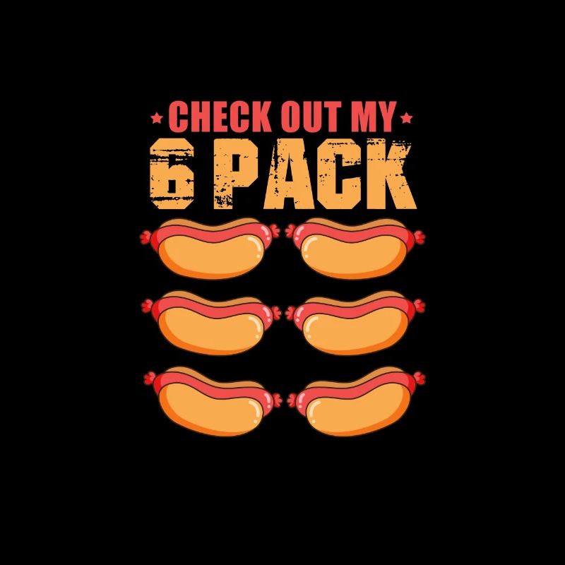 Hot Dog Six Pack