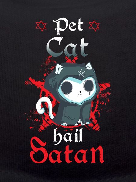 Chat de compagnie Hail Satan