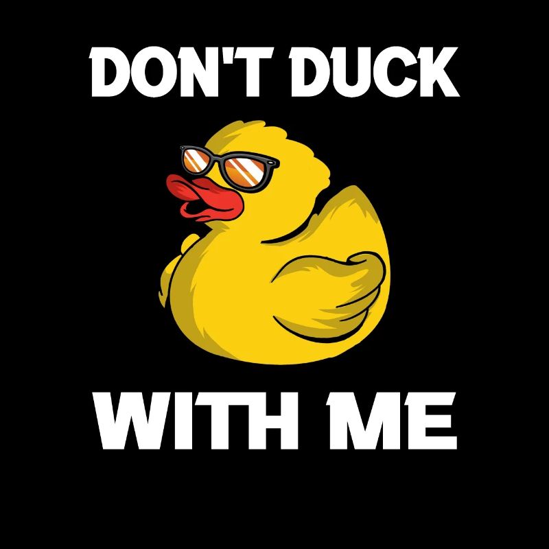 Ne canardez pas avec moi Sarcasme de canard