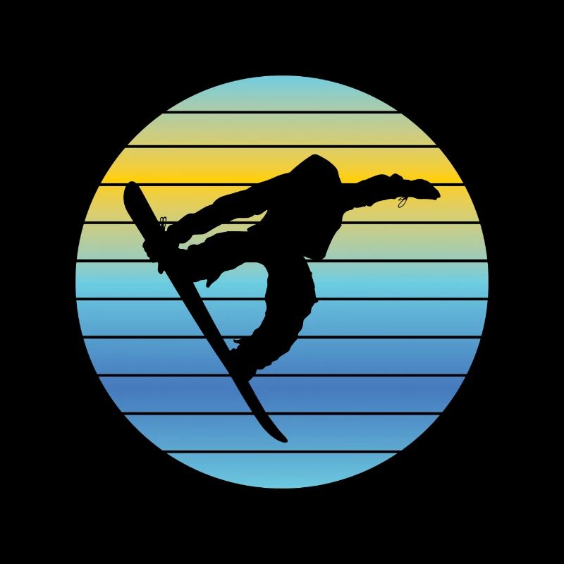 Snowboard Spruch Snowboardfahrer Wintersport