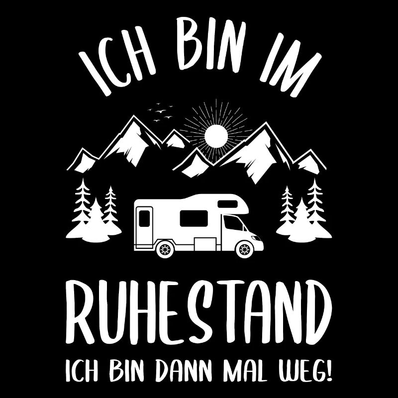 Wohnmobil Wohnwagen Camping Ruhestand Opa Geschenk