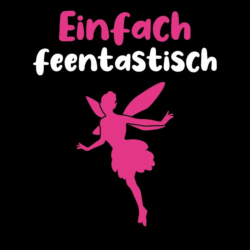 Fee Elfe Lustiger Spruch Damen Mädchen Geschenk