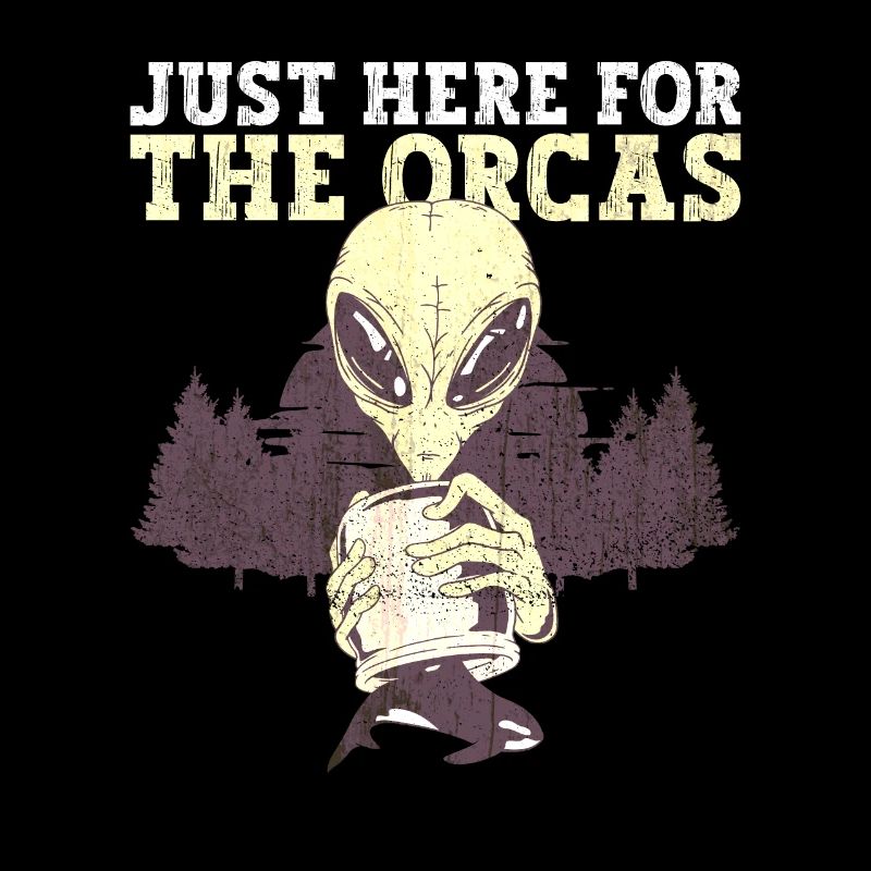 Juste ici pour les orques - Orque extraterrestre