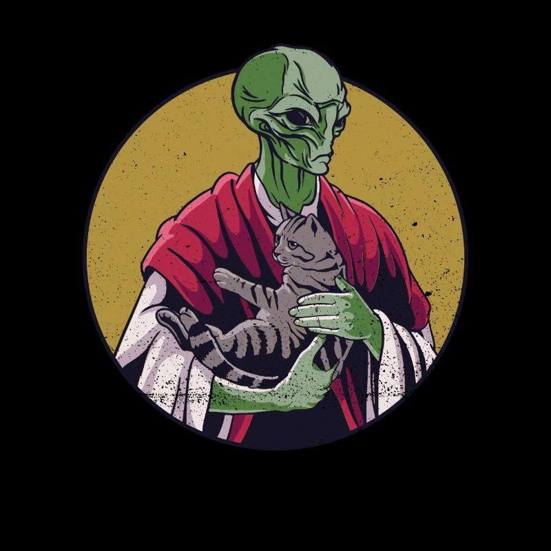 Alien Cat - Théorie du complot extraterrestre