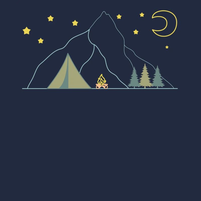 Camping in the mountains