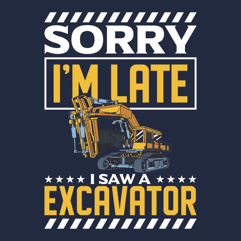 Construction vehicle worker excavator