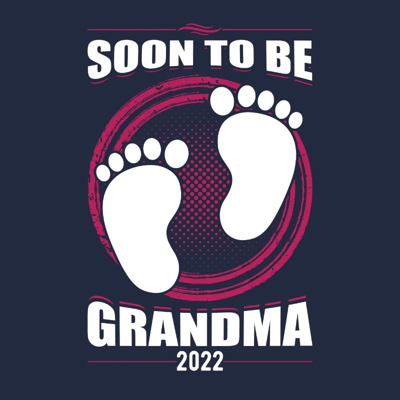 Bald Oma 2022 Zum ersten Mal Großmutter Pun