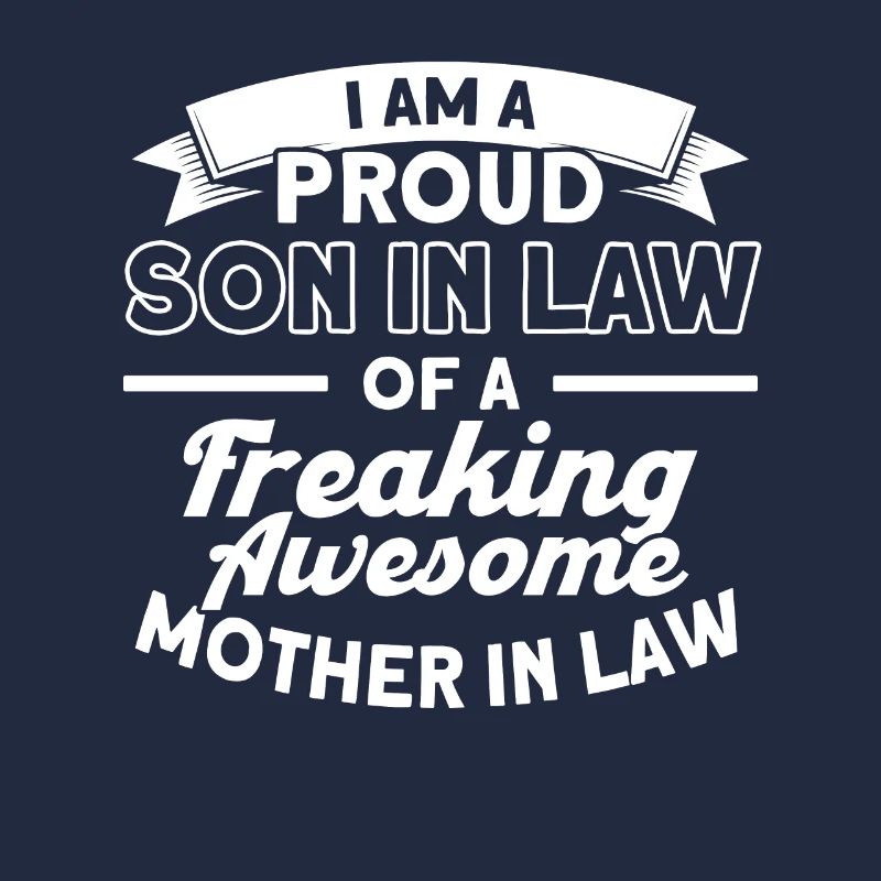 Stolzer Schwiegersohn einer Schwiegermutter