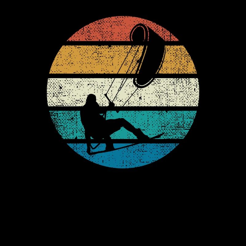 Kiteboarding Kiteboarder Kiteboard Silhouette Nein