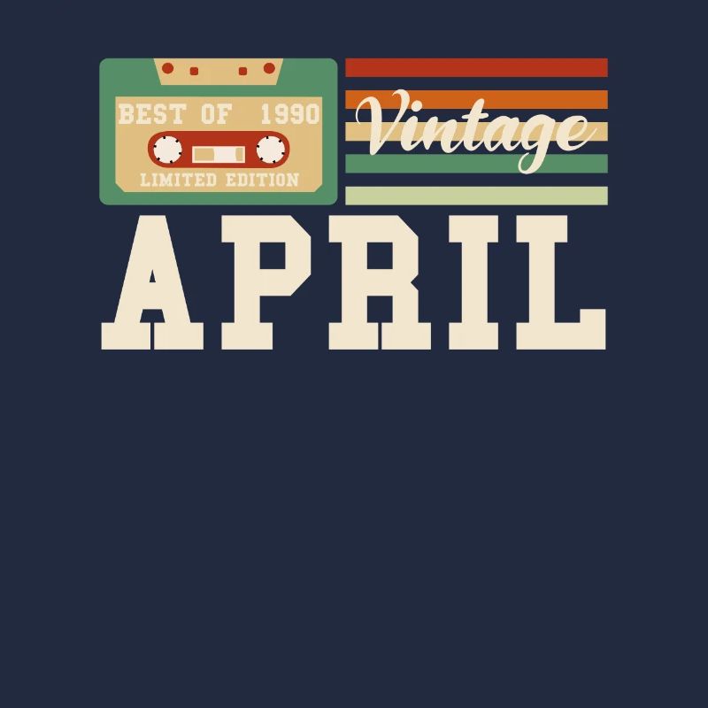 32nd birthday April born 1990 Gift idea