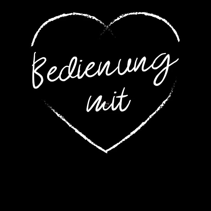 Bedienung Mit Herz Kellnerin Gastronomie