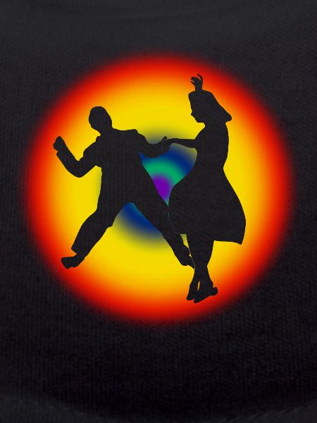 Boogie Woogie RetroTänzer Swing