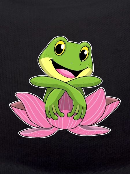 Frog lotus flower