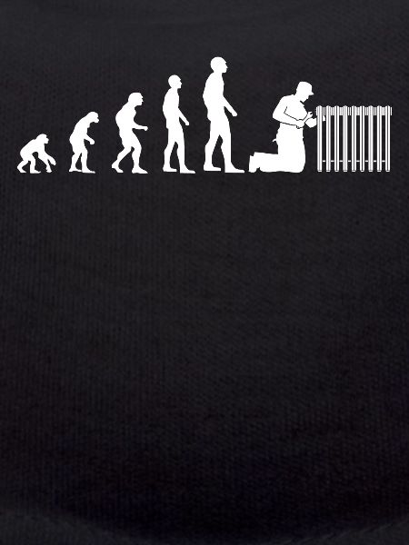 Heizungsbauer Evolution Handwerker Geschenk