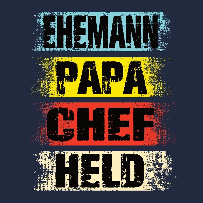 Ehemann Papa Chef Held