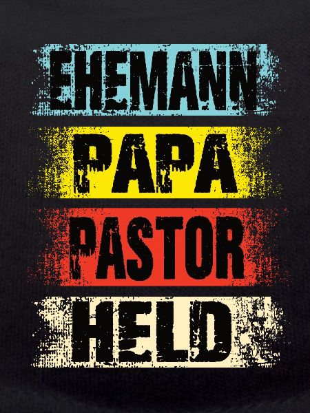 Ehemann Papa Pastor Held