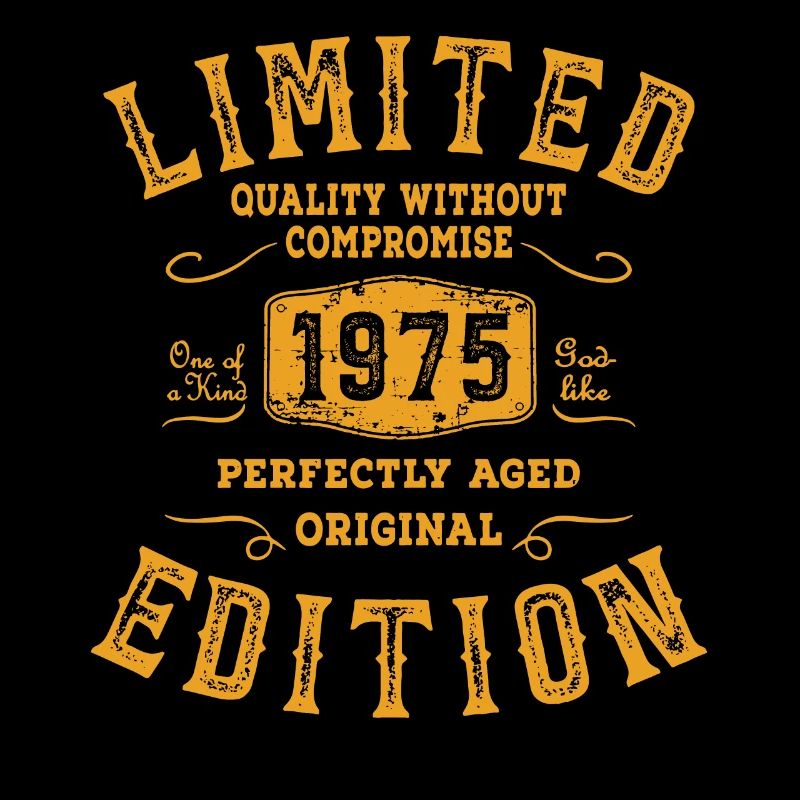 Geburtstag 1975 Limited Edition Geschenk Used Cool
