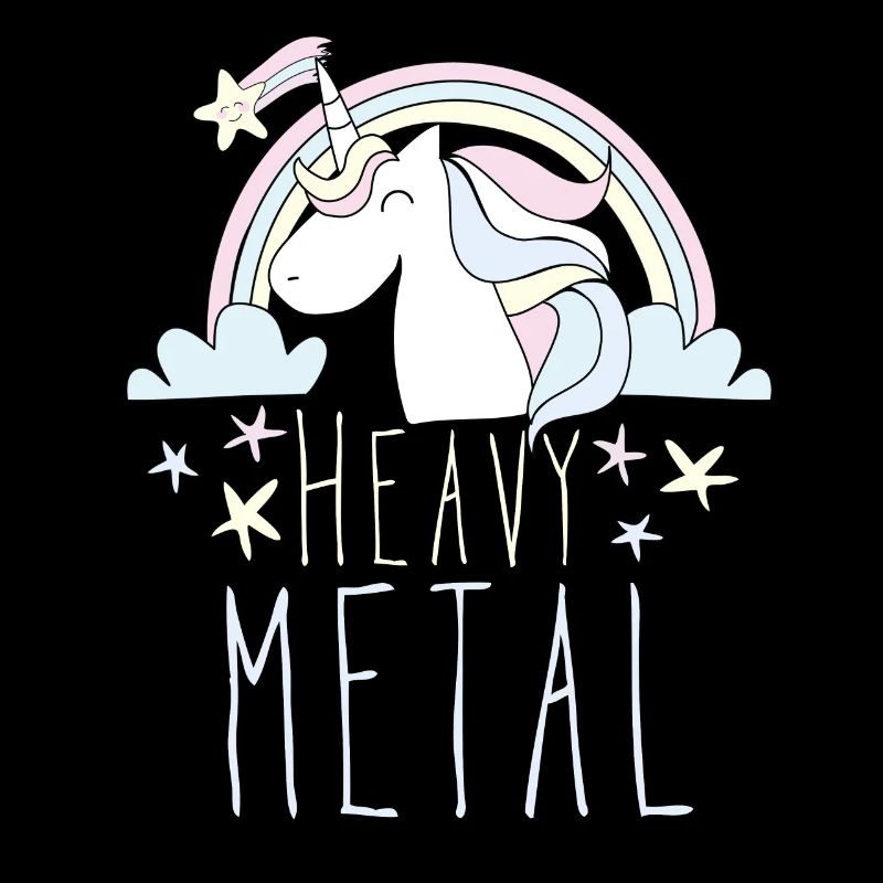 Heavy Metal Einhorn