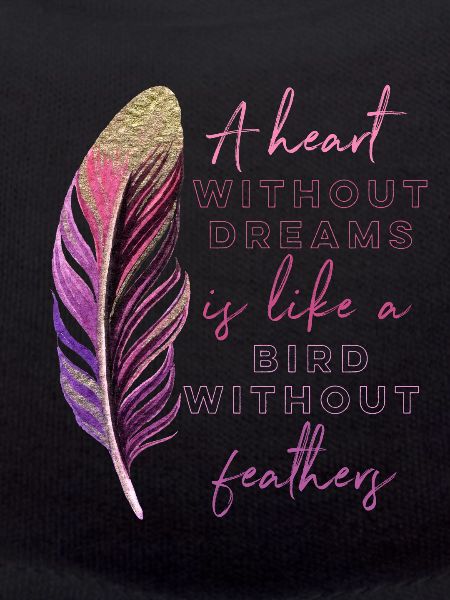 Inspiration Saying Feather