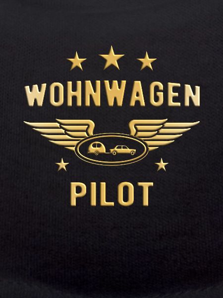 Wohnwagen Pilot Emblem Abzeichen